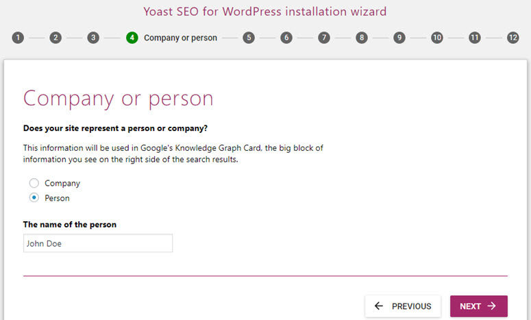 yoast seo company or person