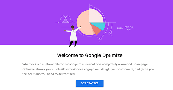 Mulai dengan Google Optimize