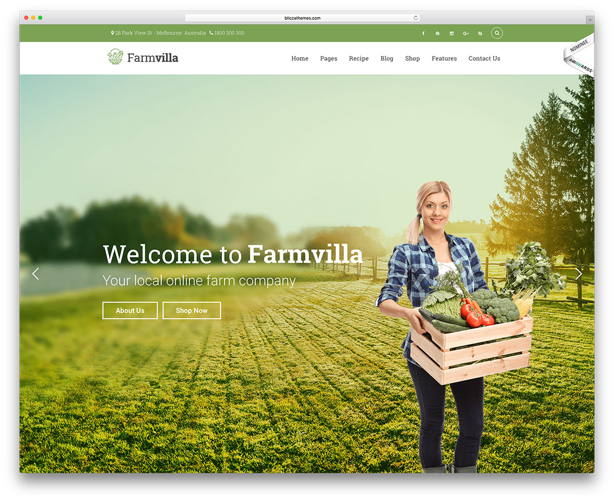 farmvilla-organic-food-ecommerce-theme "width =" 1200 "height =" 979 "data-lazy-srcset =" https://cdn.colorlib.com/wp/wp-content/uploads/sites/2/farmvilla -organic-food-ecommerce-theme.jpg 1200w, https://cdn.colorlib.com/wp/wp-content/uploads/sites/2/farmvilla-organic-food-ecommerce-theme-300x245.jpg 300w, https : //cdn.colorlib.com/wp/wp-content/uploads/sites/2/farmvilla-organic-food-ecommerce-theme-768x627.jpg 768w, https://cdn.colorlib.com/wp/wp- konten / unggahan / situs / 2 / farmvilla-organik-makanan-ecommerce-tema-1024x835.jpg 1024w "data-lazy-sizes =" (lebar maksimal: 1200px) 100vw, 1200px "data-lazy-src =" https: //cdn.colorlib.com/wp/wp-content/uploads/sites/2/farmvilla-organic-food-ecommerce-theme.jpg?is-pending-load=1 "srcset =" data: gambar / gif; base64 , R0lGODlhAQABAIAAAAAAP /// yH5BAEAAAAALAAAAABAAEAAAIBRAA7 "/></p>
<p>Farmvilla adalah tema situs web makanan organik WordPress yang cerdas, beradab, modern, dan responsif. Tema ini sangat tema untuk zaman modern, menyebarkan serangkaian alat yang sangat canggih yang membuat desain situs web dan proses pembuatan tugas yang sangat mudah didekati yang akan membawa Anda hanya beberapa menit untuk menyelesaikan, dengan mulus, tanpa cela melaksanakan stylings visual dan elemen fungsional yang akan memukau dan melibatkan pengunjung Anda, sementara sama sekali tidak membutuhkan keahlian coding atau pengalaman sebelumnya dari Anda.</p>
<p>Farmvilla penuh dengan kegunaan, dari penyertaan Premium Drag Komposer dan pembangun laman landas premium, slider premium Revolusi Slider dan Addons Ultimate untuk plugin VC, Farmvilla adalah pembangkit tenaga khusus kustomisasi dengan antarmuka yang sepenuhnya visual dan panel admin yang luar biasa. penuh dengan opsi lanjutan dan kategori kustomisasi untuk Anda mainkan. Luar biasa dari fungsi WooCommerce membuat Farmvilla menjadi penjual alami, cocok untuk penjual organik, penyedia makanan, atau layanan katering organik untuk memasarkan barang mereka dengan mudah ke khalayak daring yang besar, dan dikemas dengan template laman yang menghemat waktu seperti Produk, Resep plugin untuk menambahkan resep ke masing-masing produk khusus Anda, dan banyak lagi. Coba Farmvilla hari ini!</p>
<p> <a class=