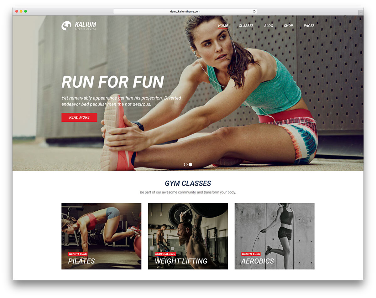 kalium-fitness-wordpress-website-theme "width =" 1200 "height =" 952 "data-lazy-srcset =" https://cdn.colorlib.com/wp/wp-content/uploads/sites/2/kalium -fitness-wordpress-website-theme.jpg 1200w, https://cdn.colorlib.com/wp/wp-content/uploads/sites/2/kalium-fitness-wordpress-website-theme-300x238.jpg 300w, https : //cdn.colorlib.com/wp/wp-content/uploads/sites/2/kalium-fitness-wordpress-website-theme-768x609.jpg 768w, https://cdn.colorlib.com/wp/wp- content / uploads / sites / 2 / kalium-fitness-wordpress-situs-theme-1024x812.jpg 1024w "data-lazy-ukuran =" (maks-lebar: 1200px) 100vw, 1200px "data-lazy-src =" https: //cdn.colorlib.com/wp/wp-content/uploads/sites/2/kalium-fitness-wordpress-website-theme.jpg?is-pending-load=1 "srcset =" data: image / gif; base64 , R0lGODlhAQABAIAAAAAAAP /// yH5BAEAAAAALAAAAAABAAEAAAIBRAA7 "/></p>
<p>Kalium adalah tema situs web WordPress kreatif yang ringan dan fleksibel, mudah digunakan, dinamis, menarik, dan modern, serta responsif bagi para profesional. Tema ini telah dibuat untuk memberikan webmaster dari semua lapisan masyarakat dan keahlian untuk dengan mudah dan cepat membuat situs web yang sangat disesuaikan untuk segala macam tujuan yang dapat Anda impikan tanpa hambatan, dalam hitungan menit, tanpa menulis kode apa pun. Kalium dikemas dengan situs web demo dan templat halaman yang lengkap dan lengkap mulai dari toko online hingga blog khusus, portofolio, dan halaman tertentu dan banyak lagi di bawah tenda, dengan sejumlah besar opsi penyesuaian di ujung jari Anda melalui proses visual sepenuhnya.</p>
<p>Majalah olahraga, blog olahraga, dan semua situs web yang berhubungan dengan olahraga serupa menyukai Kalium karena menyediakan mereka dengan situs web berfitur lengkap dalam beberapa klik, matang untuk branding dan penyesuaian, menggabungkan menu khusus, slideshow LayerSlider dinamis, kategori dan penyortiran bertenaga AJAX dan kapabilitas komersial bertenaga WooCommerce, semuanya dalam satu paket. Dengan Kalium, ratusan elemen dan opsi yang ada di dalam Visual Composer sudah tersedia untuk Anda gunakan dan modifikasi sesuka hati. Citra resolusi tinggi, tertanam atau streaming video dari pertandingan terbaru, sebut saja, Kalium dapat menanganinya. Coba Kalium sekarang!</p>
<p> <a class=