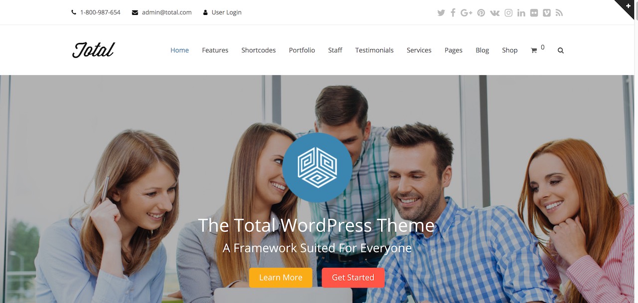 total-responsif-multiguna-wordpress-theme-CL "width =" 1280 "height =" 609 "data-lazy-srcset =" https://cdn.colorlib.com/wp/wp-content/uploads/sites/2 /total-responsif-multipurpose-wordpress-theme-CL.jpg 1280w, https://cdn.colorlib.com/wp/wp-content/uploads/sites/2/total-respon-multipurpose-wordpress-theme-CL- 300x143.jpg 300w, https://cdn.colorlib.com/wp/wp-content/uploads/sites/2/total-responsive-multipurpose-wordpress-theme-CL-768x365.jpg 768w, https: // cdn. colorlib.com/wp/wp-content/uploads/sites/2/total-responsive-multipurpose-wordpress-theme-CL-1024x487.jpg 1024w "data-lazy-size =" (max-width: 1280px) 100vw, 1280px "data-lazy-src =" https://wptips.rbchosting.com/wp-content/uploads/2019/01/1546945902_45_41-WPBakery-Page-Builder-Visual-Composer-Tema-WordPress-2019.jpg?is-pending-load= 1 "srcset =" data: image / gif; base64, R0lGODlhAQABAIAAAAAAAP ///YH5BAEAAAAALAAAAAABAAEAAAIBRAA7 "/></p>
<p>Total theme mendapatkan namanya dari menjadi solusi tema WordPress lengkap untuk hampir semua jenis situs web. Ini menggunakan antarmuka "pembangun blok" yang merupakan cara yang efisien untuk mendapatkan desain Anda untuk melihat cara Anda bayangkan. Tema Total menggunakan importir demo sendiri yang dengannya Anda dapat melihat pratinjau dan mengaktifkan tata letak demo yang dibuat sebelumnya dalam beberapa menit. Selain itu, alih-alih mengutak-atik pengaturan kompleks Anda dapat membangun halaman Anda secara real-time menggunakan Visual Composer. Yang terpenting, tema Total didasarkan pada komponen (blok), sehingga Anda secara teknis dapat mem-bootstrap beranda gaya Anda sendiri. Selain pembuat laman langsung, mengapa tidak memanfaatkan fleksibilitas penyesuai langsung yang tidak terbatas? Setelah Anda selesai menyusun blok situs web, Anda dapat lebih meningkatkan desain mereka menggunakan Customizer seperti yang disediakan oleh WordPress.</p>
<p>Namun demikian, siapa pun dapat mengatakan tema mereka mendukung Visual Composer. Apa yang membuat tema seperti Total berbeda adalah bahwa ia menyediakan elemen bangunannya sendiri. Hal-hal seperti kode pendek, tabel, bilah geser, dan elemen serupa yang biasanya tidak datang dengan pemasangan VC default. Dan jika Anda adalah pengembang WordPress, Anda dapat memanfaatkan dokumentasi untuk mempelajari tentang kait dan filter yang dimaksudkan untuk penggunaan pengembang saja.</p>
<p>Dalam hal plugin, tidak ada tema yang lebih baik daripada Total untuk dipilih. Selain mendukung bbPress dan WooCommerce, dengan Total Anda dapat menikmati plugin seperti Gravity Forms, Polylang, Easy Digital Downloads, Tickera, Uber Many dan banyak plugin WP berkualitas tinggi lainnya. Relung yang paling populer yang digunakan tema ini adalah situs web bisnis kecil, toko eCommerce digital, agensi, organisasi nirlaba, blogger, majalah, dan siapa pun di industri serupa.</p>
<p> <a class=