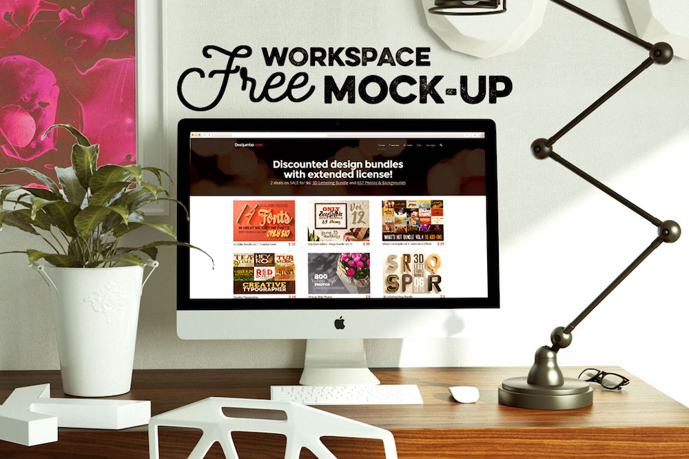 Download 21 Mockup Dan Templat Komputer Gratis 2019 | WP TIPS by ...