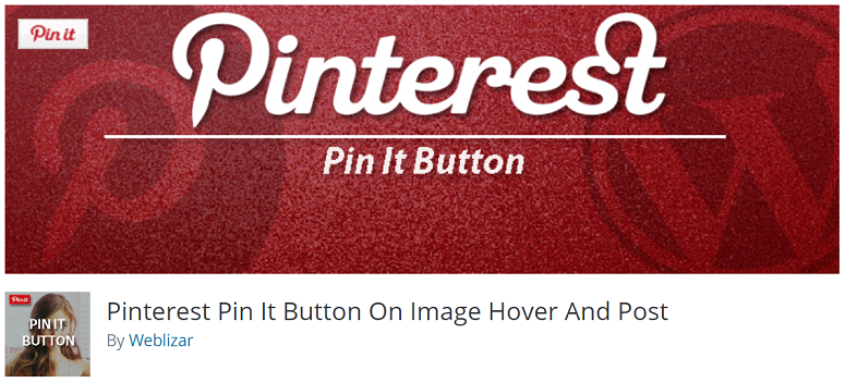 Plugin Pinterest Pin It