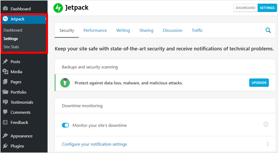 Fitur Jetpack di Blog WordPress Mandiri