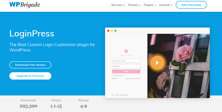 Plugin LoginPress, plugin login pengguna, plugin registrasi