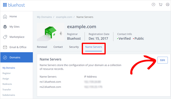 Edit Server Nama di Hosting Web Anda, cPanel