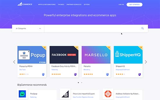 Aplikasi BigCommerce