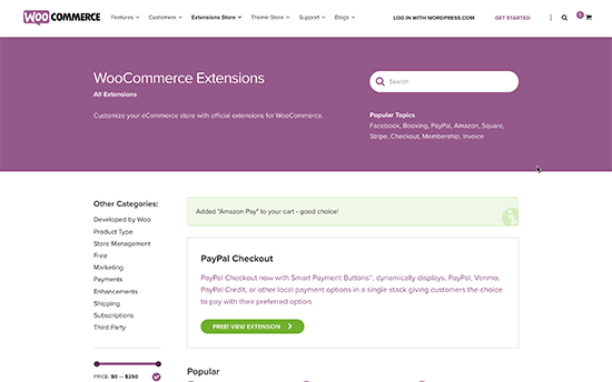 Ekstensi WooCommerce