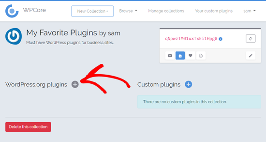 Tambahkan Plugin pada Koleksi Plugin Anda di WPCore