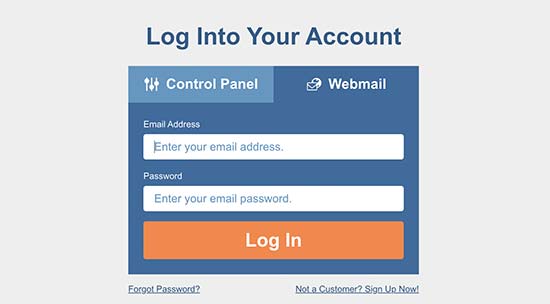 Login webmail HostGator