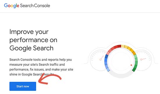 Mulai Google Search Console