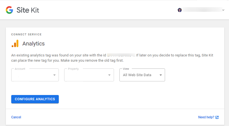 Kit Situs oleh Google Analytics