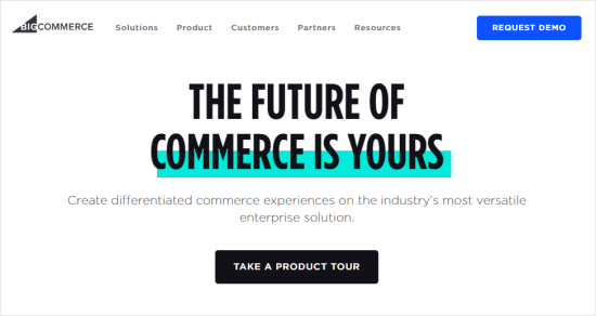 Situs web platform eCommerce BigCommerce