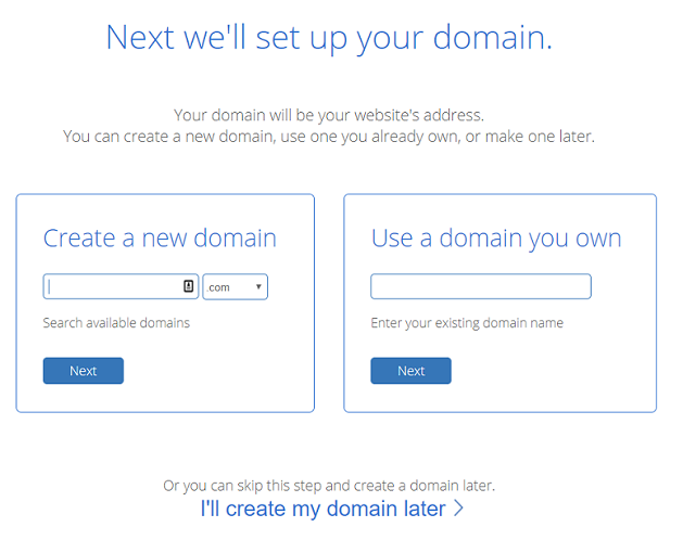 Nama domain Bluehost, nama domain gratis