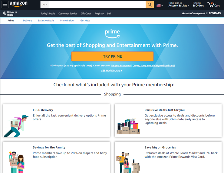 contoh bisnis kotak berlangganan amazon prime