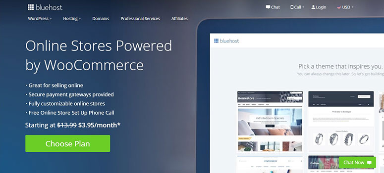 Bluehost WooCommerce