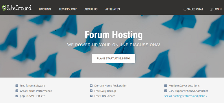 Forum_Hosting, SiteGround