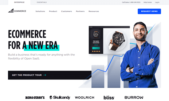 Situs web BigCommerce