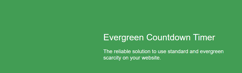 Evergreen Countdown Timer, plugin penghitung waktu mundur