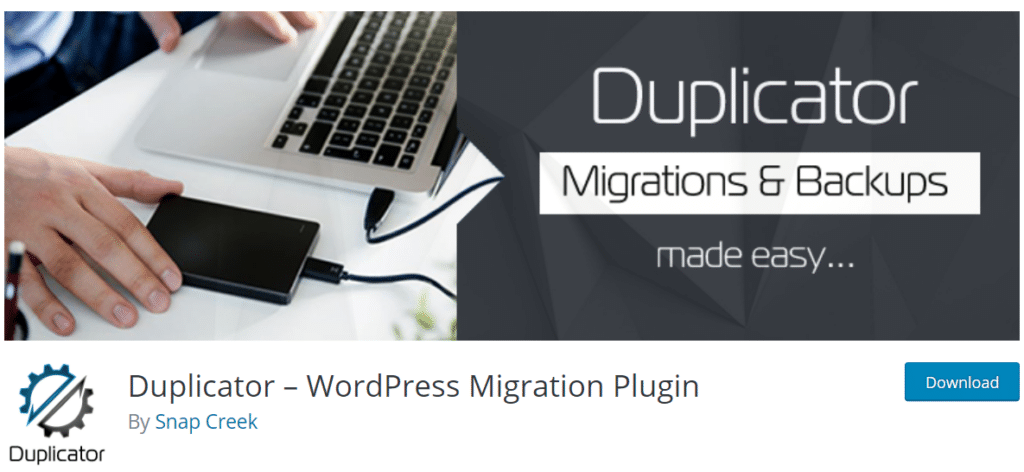 duplikator plugin cadangan wordpress