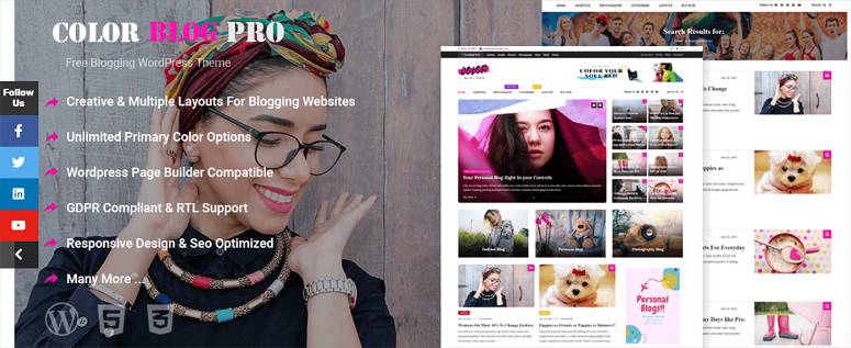 Tema Color Blog Pro