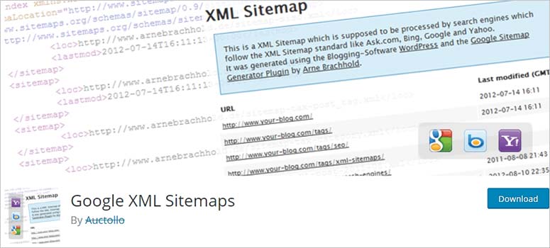 Peta Situs Google XML