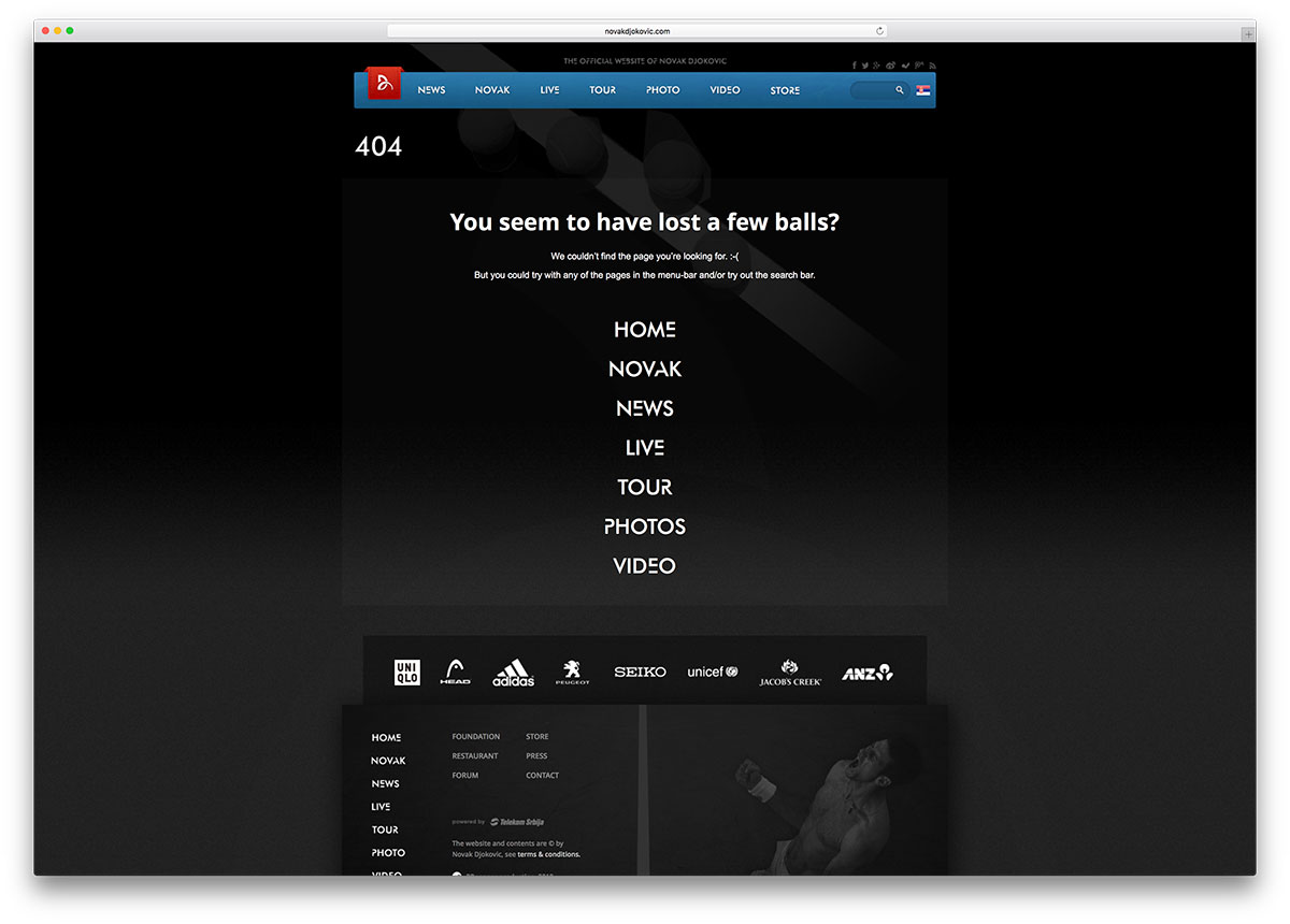 novakdjokovic-creative-404-error-page-example