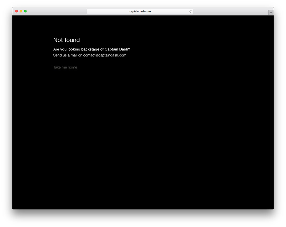 captaindash-dark-404-error-example-page