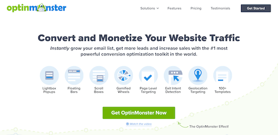 Popup OptinMonster WooCommerce