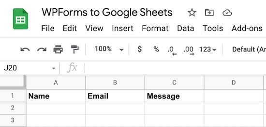 Spreadsheet Google Spreadsheet