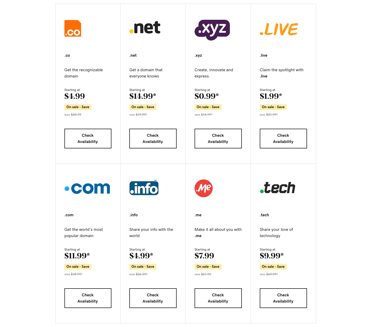 domain GoDaddy