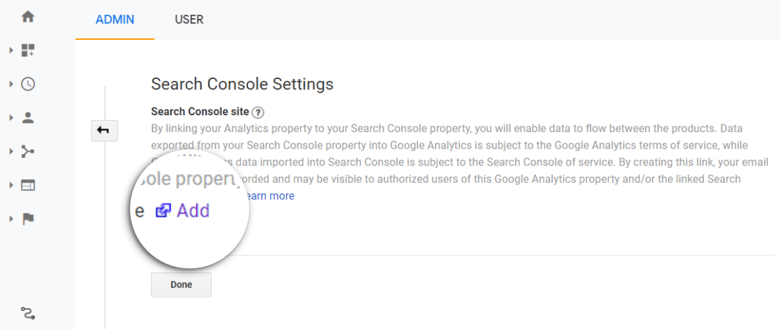 Tambahkan situs di Search Console dan Google Analytics