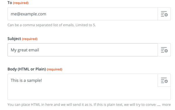 alat zapier zaps untuk email mailling lilst