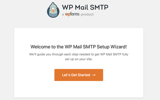 Wizard Pengaturan SMTP Mail WP Akan Mulai Secara Otomatis