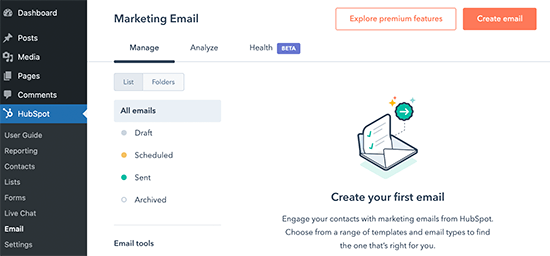 Kirim email pemasaran