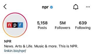 ide bio instagram singkat: contoh npr