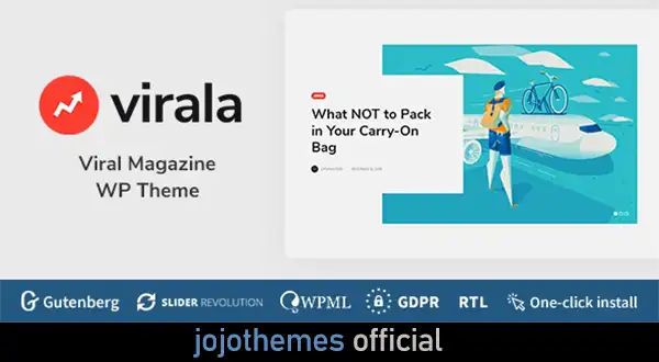 Virala - Tema WordPress Majalah Viral Nulled