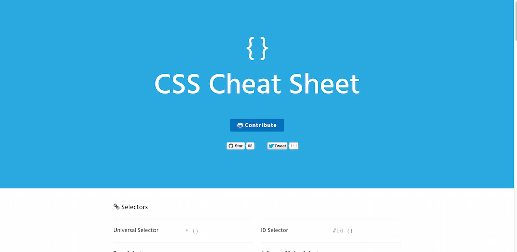 Lembar Cheat CSS