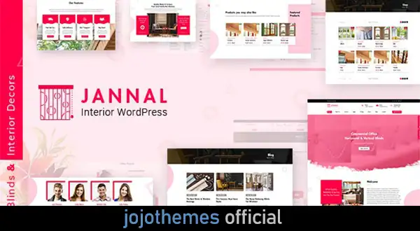 Jannal - Tema WordPress Layanan Tirai & Pintu Windows