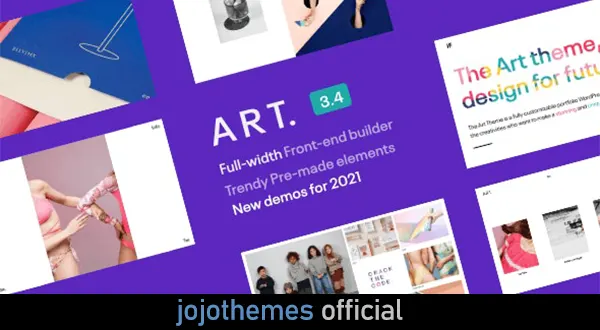 Portofolio ART - Tema WordPress Oleh SeaTheme