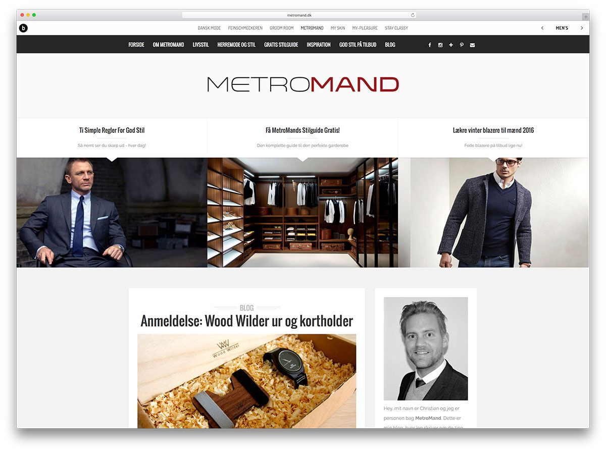 metromand-personal-brand-website-with-brixton