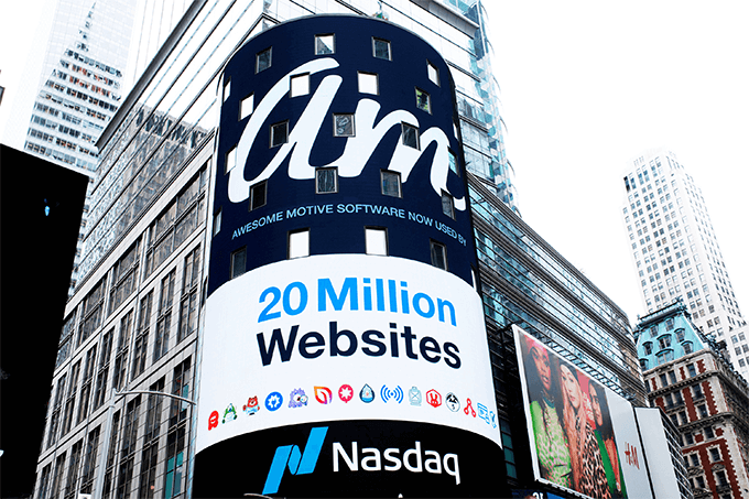 Motif Keren NASDAQ Billboard - WPBeginner