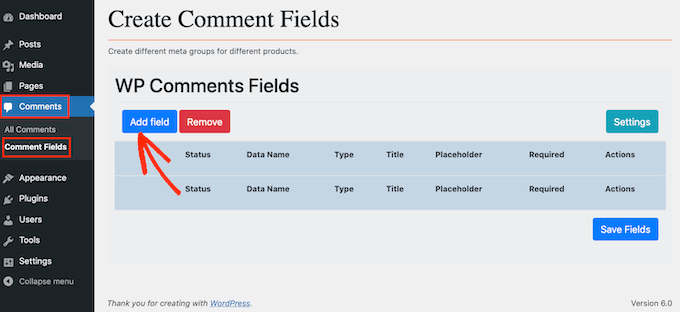 Menambahkan bidang khusus ke formulir komentar WordPress
