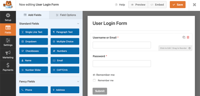 Pembuat Formulir WPForms