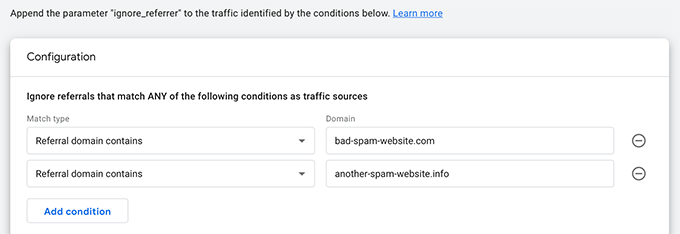 Blokir domain