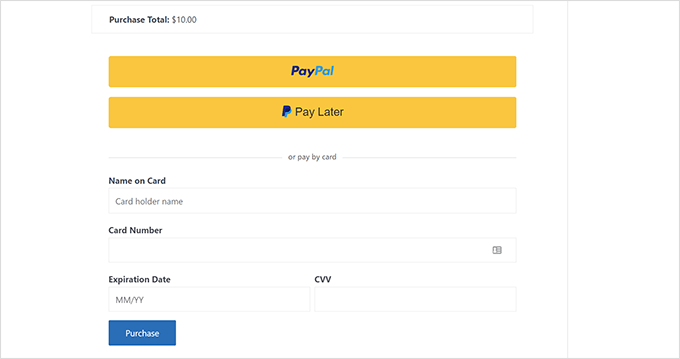 Pembayaran PayPal Commerce dalam Unduhan Digital Mudah