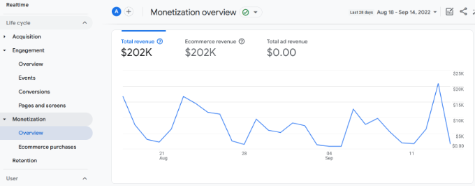 Laporan monetisasi