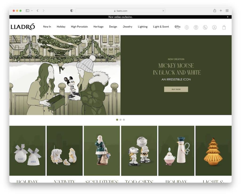 situs web lladro magento