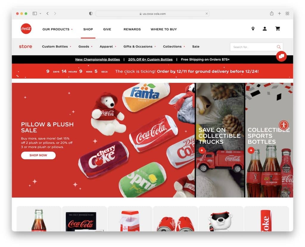 situs web toko coca-cola magento