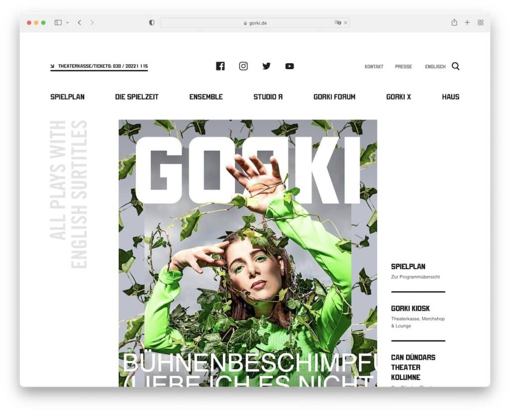 situs web teater gorki